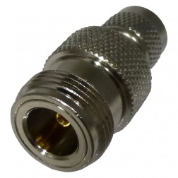 RFU-620 RF Industries Mini-UHF Male to Type-N Female Between Series Adapter