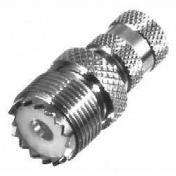 RFU-621 RF Industries Mini-UHF Male to UHF Female (SO239) Between Series Adapter