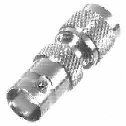 RFU-622 RF Industries Mini-UHF Male to BNC Female Between Series Adapter 