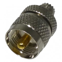 RFU-626 RF Industries Mini UHF Female to UHF Male (PL259) Between Series Adapter
