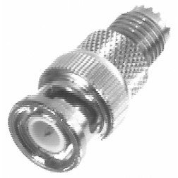 RFU-627 RF Industries Mini UHF Female to BNC Male Between Series Adapter