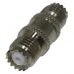 RFU-629 RF Industries Mini-UHF Female to Female Barrel IN Series Adapter