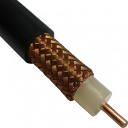 RG217/U Times Wire & Cable Mil Type Outdoor Flexible Low Loss Communications Coax 50 Ohms 0.545 Diameter