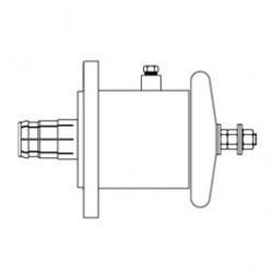 2060-1-CW Between Series Adapter, 7/8" EIA to End Terminal, Cablewave