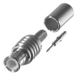 RMX-8000-B RF Industries MCX Plug Male Crimp Connector for Cable Group B