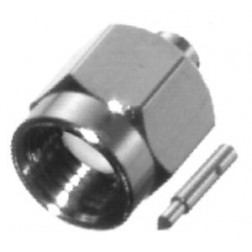 RSA-3500-1-085 RF Industries SMA Male Straight Plug for Cable Group SR1