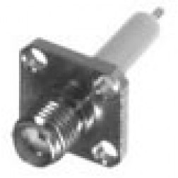 RSA-3279 RF Industries SMA Female 4 Hole Panel Mount with 0.590 inch PTFE Extension