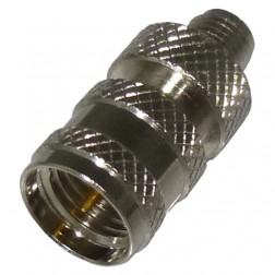RSA-3470 RF Industries SMA Female to MINI-UHF Male Between Series Adapter