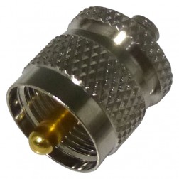 RSA-3474 RF Industries SMA Female to UHF Male Between Series Adapter