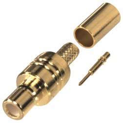 RSB4050-1B RF Industries SMB Female Crimp Connector
