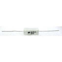 RSQ3-33 Cement Wirewound Resistor, 0.33 Ohm 3 watt, TYH