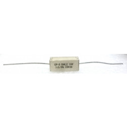 RSQ5-.1 Cement Wirewound Resistor, 0.1 Ohm 5 watt, Dale