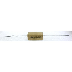 RSQ5-240 Cement Wirewound Resistor, 240 Ohm 5 watt, 10%