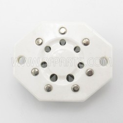 S-7 Ceramic 7 Pin Tube Socket (NOS)