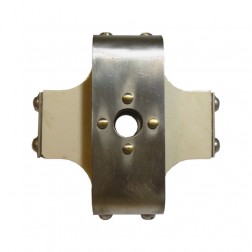 SC7 Glazed Ceramic Shaft Coupler, Heavy Duty, 3/8" Shaft