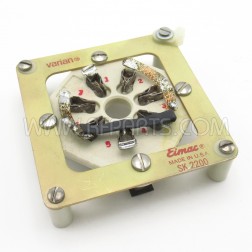 SK-2200 Eimac Tube Socket for 3CX1500A7/8877 (Used)