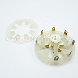 SK611 E.F. Johnson Socket for 4CX250B (NOS)