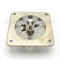 SK640 Eimac Tube Socket for 4CX250B, No Bypass (Pull)