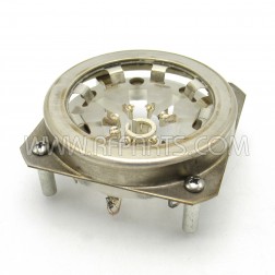 SK-650 Tube Socket With Screen Bypass Ring (Pull)