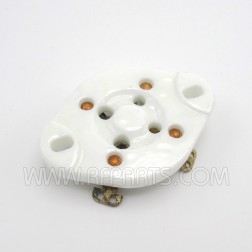 SK4A 4 Pin Flat, Ceramic Tube Socket for 811A, 572B, 812 and 866A