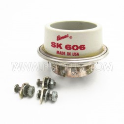 SK600A and SK606 Eimac Tube Socket and Chimney Combo (Pull)