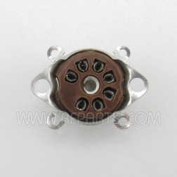 SK7-MINI Socket 7 Pin Miniature with Brown Base