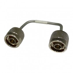 SMRNMNM-5.5 Pre-Made Cable assembly, 5.5 inch SEMI RIGID .141 w/TYPE-N Male Connectors
