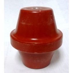 1872-1B Glastic Red Standoff Insulator 2.75" Long x 2.5" Diameter