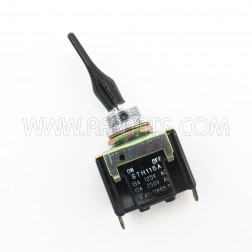 STH115A S/K Toggle Switch ON / Off Single Pole (NOS)