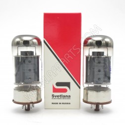 6550C Svetlana High Performance Audio Beam Power Pentode Matched Pair (2) (NIB)