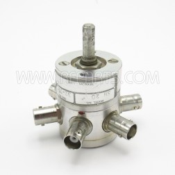 SW-20 Texscan 2 Pole 4 Position BNC Female Coax Switch (Pull)