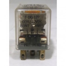 T-DG-12P Relay, DPDT Terminal, for KLM amps, Teledyne