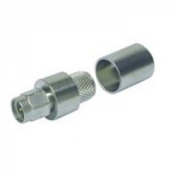 TC-400-SM-X Times Microwave SMA Straight Male Crimp Connector
