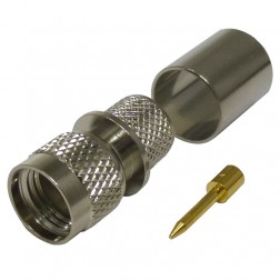 TC-400-MUHF MINI-UHF Male Crimp Connector, Cable Group: I, TIMES