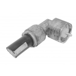 TRU9689-P1 TRU Connector, LC Male, Right Angle, Used with cable pigtail attached RG218