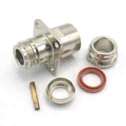 UG-22B/U Amphenol Type-N Female 4-Hole Panel Mount Connector (NOS)