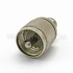 UG273/U ITT Canon Between Series Adapter UHF Male(PL259) to BNC Female (Pull)