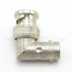 UG-306/U Amphenol Right Angle BNC Male to BNC Female Adapter (Pull)