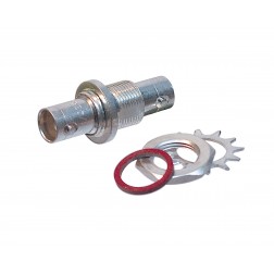 UG492D/U Amphenol BNC In Series Adapter Female to Female Bulkhead (Industrial) (NOS)