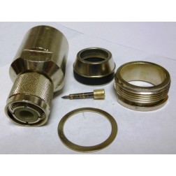 UG495A Amphenol HN Male Clamp Connector (NOS)