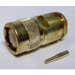 UG573B/U Type-C Male Clamp Connector, RG8, RG213, RG393, Cable Group: E. Star