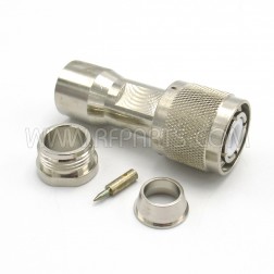 UG-59B/U Amphenol HN-Type Straight Clamp Plug 082-804 for RG-8 RG-213 RG-225 50 Ohm