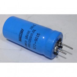 VPR162 Capacitor 1600 uf 16v, Mallory