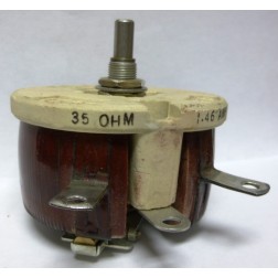 VR75-35 McGuire Products Variable Resistor / Rheostat 35 ohm 75 Watt (RGS35) (NOS)