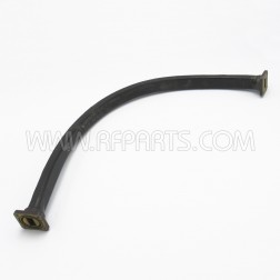 WR-75 Andrew Vintage Flexible Waveguide Choke Flange to Cover Flange 2 Foot Length (Pull)