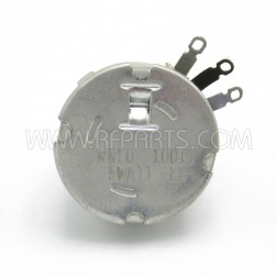 WN-101 Centralab Linear Taper Potentiometer 100 Ohm (NOS)