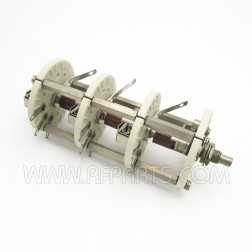 XS10048B3 Vintage Rotary Switch 3 Pole 3 Position (NOS)