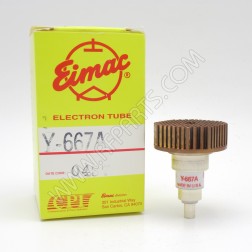 Y-667A Eimac Planar Triode Transmitting Tube (NOS)