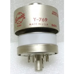 Y-769/4CX350F/8322 Eimac Transmitting Tube Ceramic/Metal Tetrode NSN 5960-01-264-2087 (NOS)
