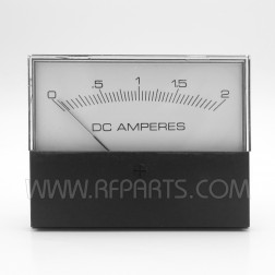 260300LELE9 Yokogawa Surface Mount 3-1/2 inch DC Meter 0-2 Amps (Pull)